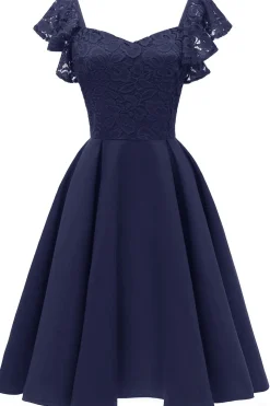 Vestido de festa de coquetel da Corão Do Namorado Borgonha