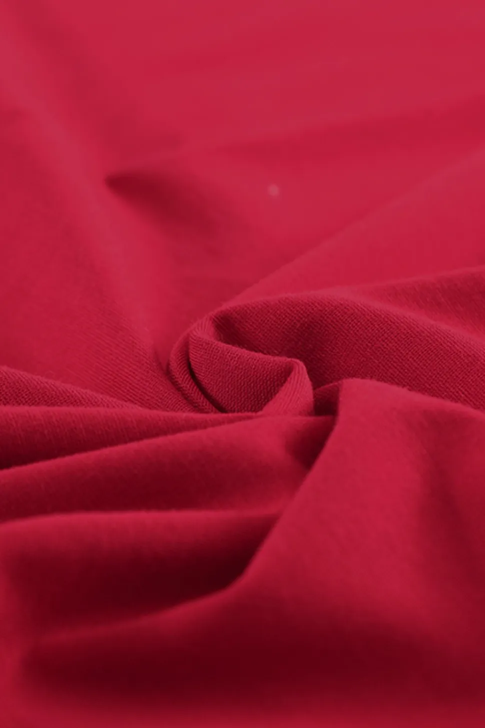 Vestido de festa simples vermelho com mangas de boné