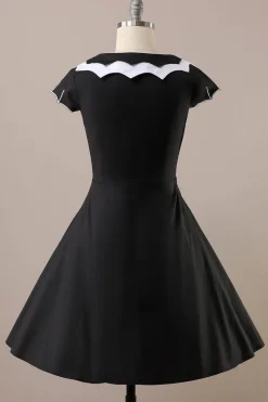 Vestido de impressão de morcego de Halloween