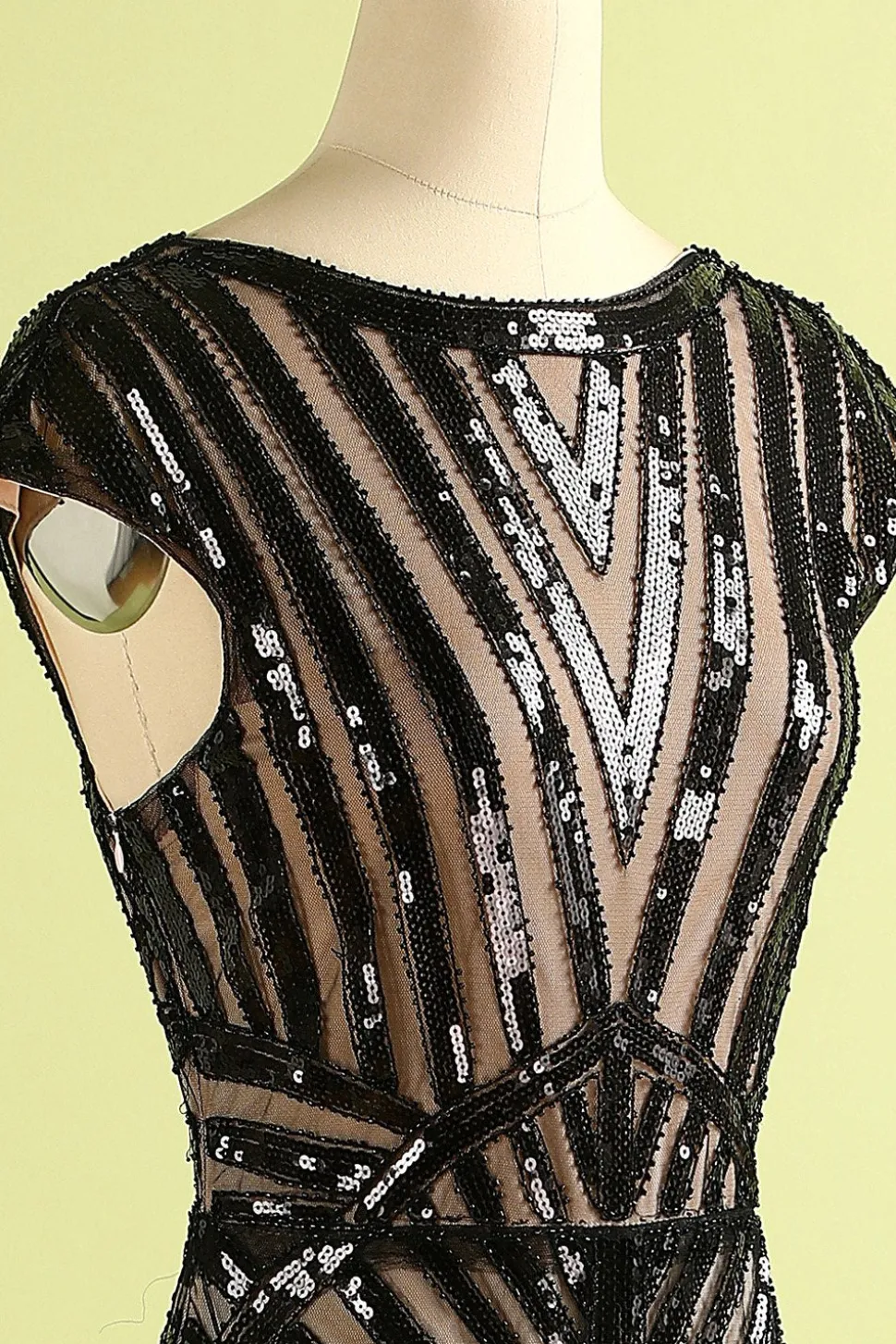 Vestido de lantejoulas da década de 1920
