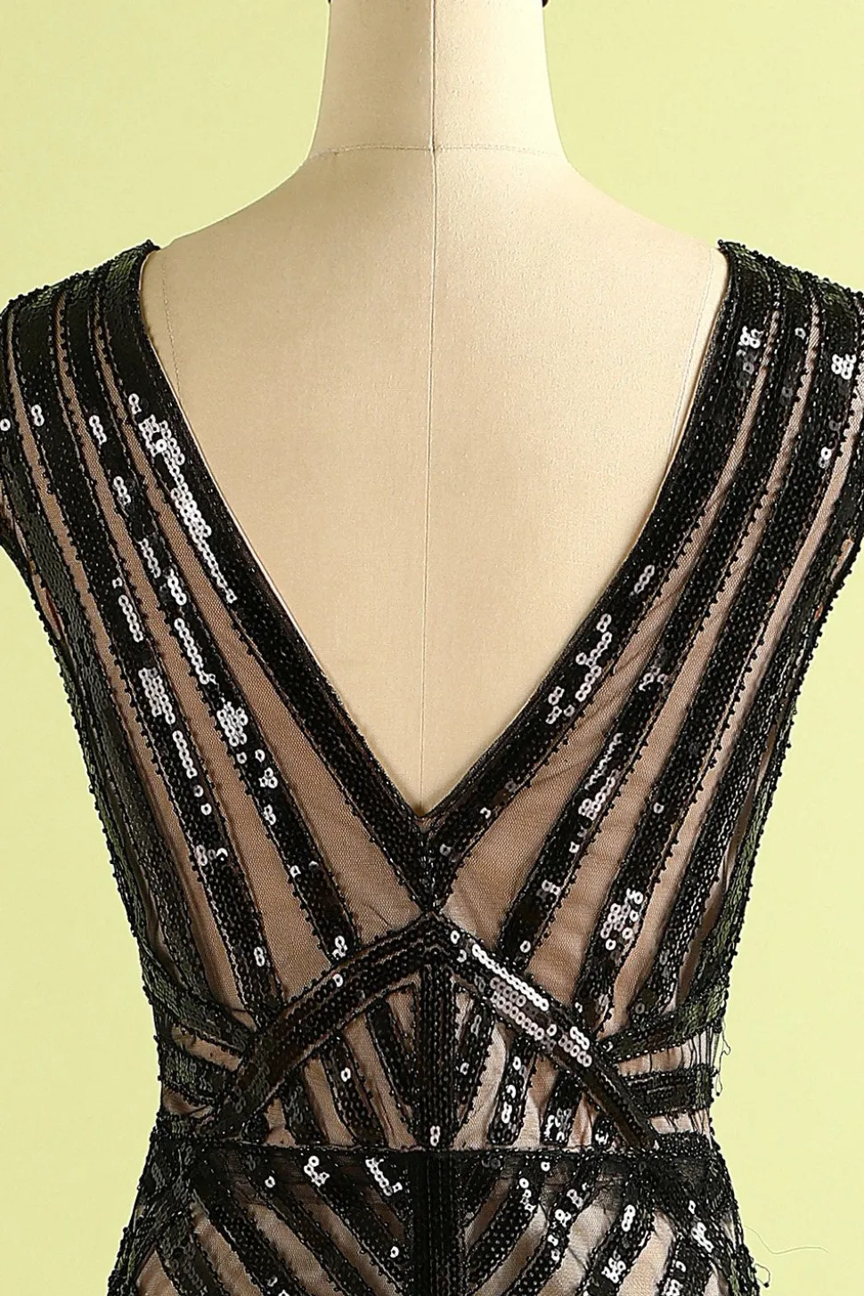 Vestido de lantejoulas da década de 1920