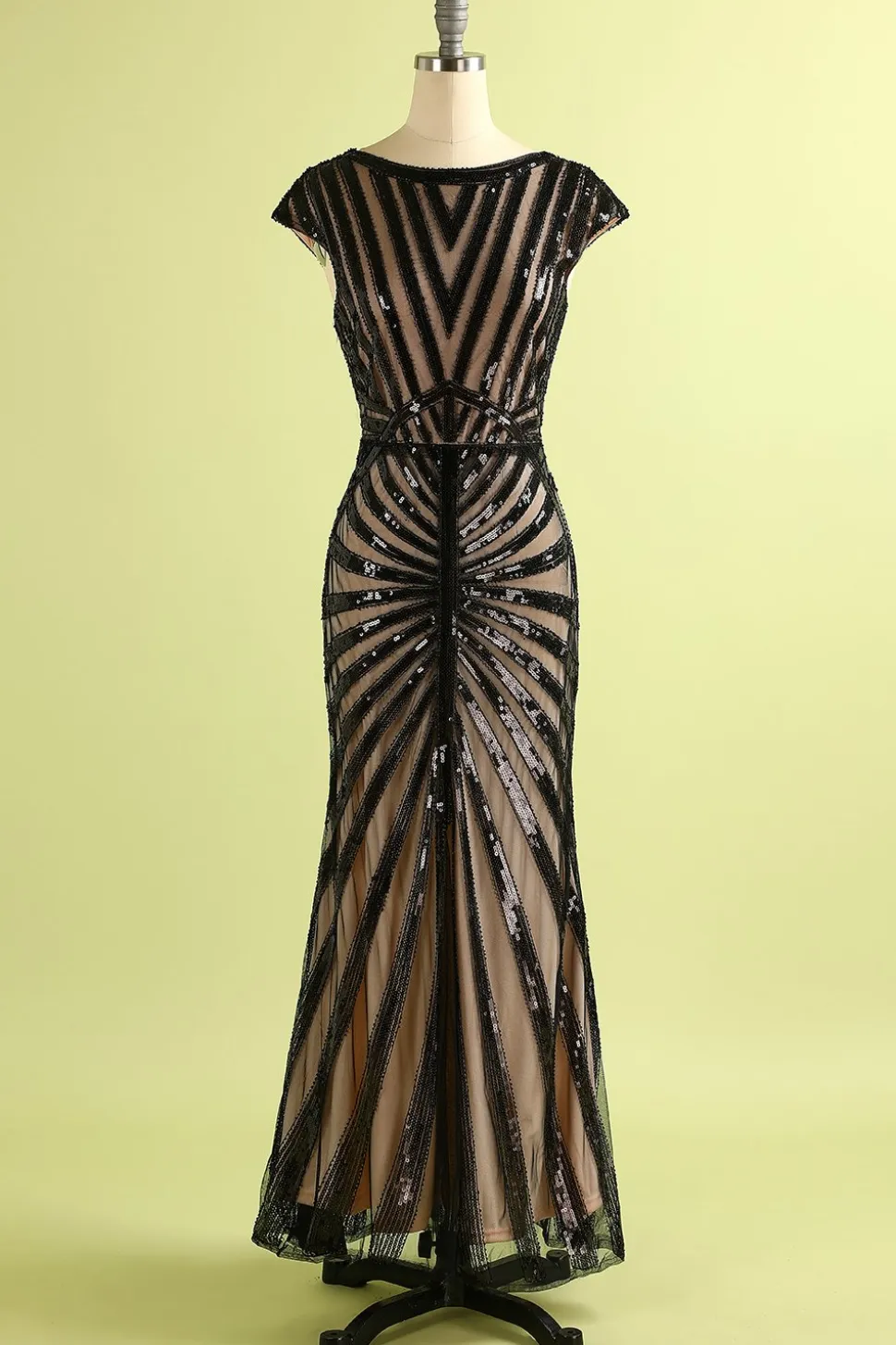Vestido de lantejoulas da década de 1920