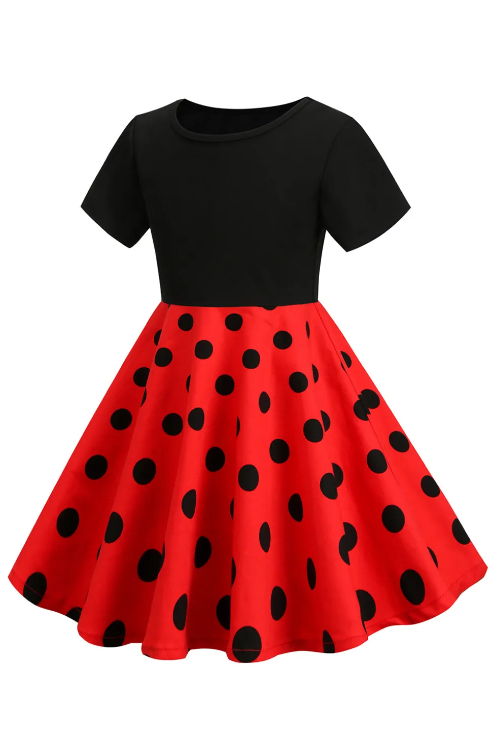 Vestido de Meninas Brancas Com Mangas Curtas