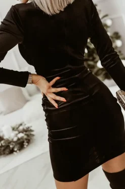 Vestido de Natal manga comprida