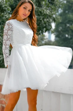Vestido De Noiva Curto