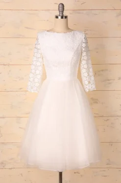 Vestido De Noiva Curto