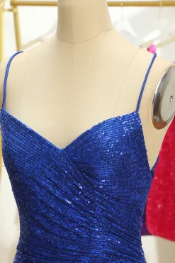Vestido de regresso curto sem calças de ganga azul