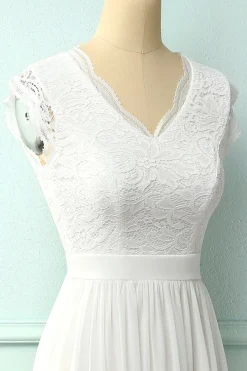 Vestido de renda rosa formal