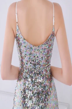 Vestido de sereia branca branca o seuiqned vestido de baile de sereia