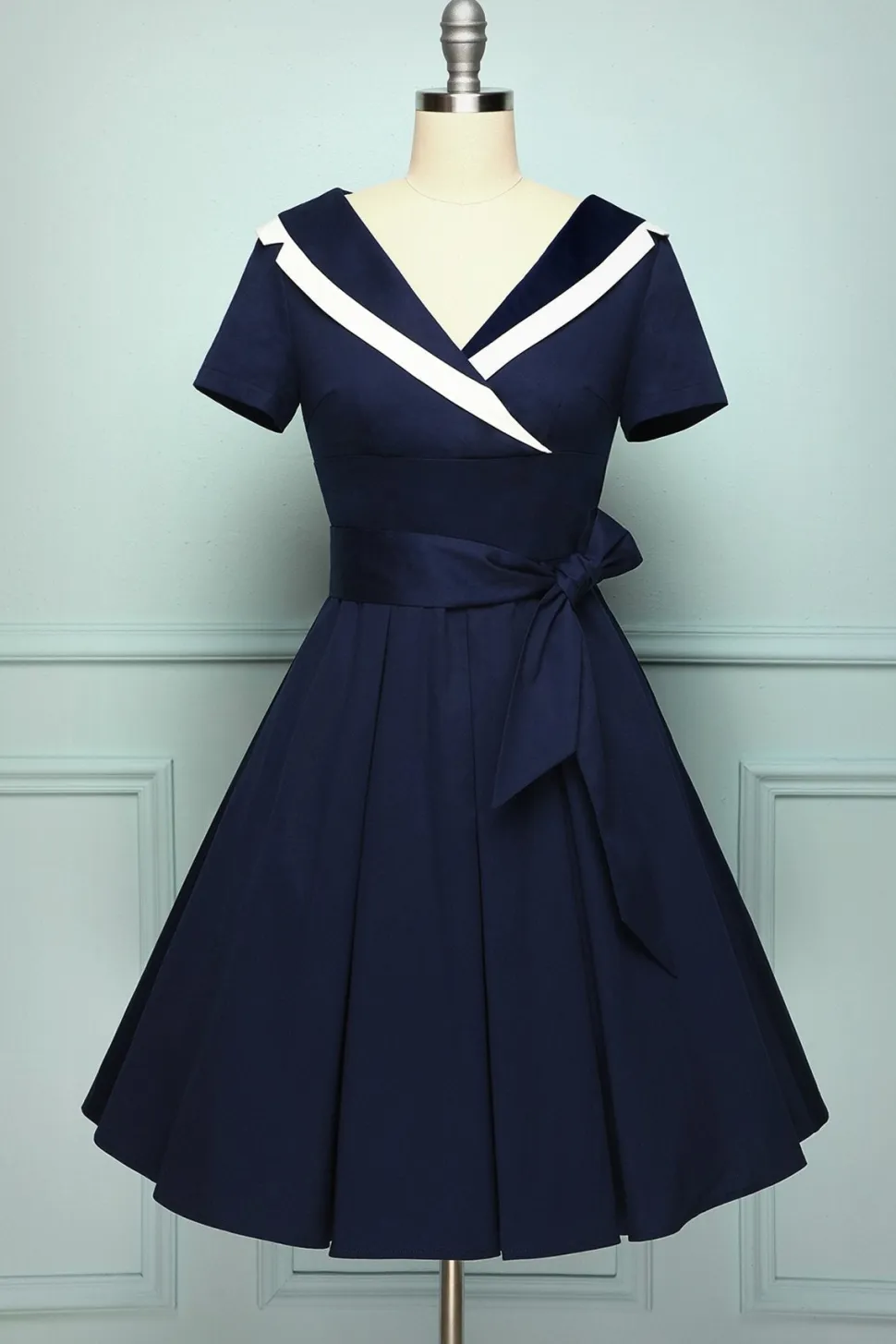 Vestido de soldado da marinha