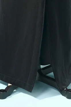 Vestido de veludo preto