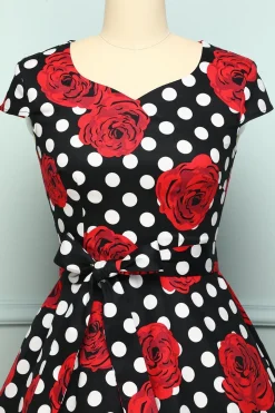 Vestido rosa dos anos 50