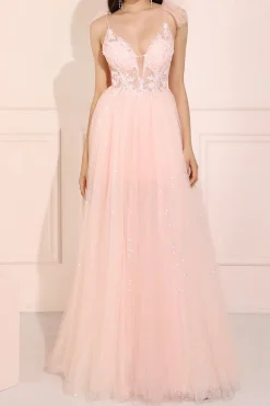 Vestido Rosa Longo Formatura