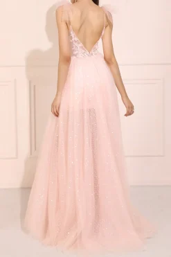 Vestido Rosa Longo Formatura