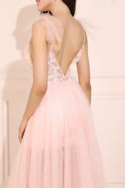 Vestido Rosa Longo Formatura