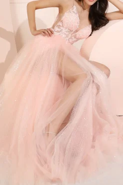 Vestido Rosa Longo Formatura