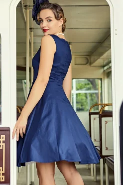Vestido Swing Marinha