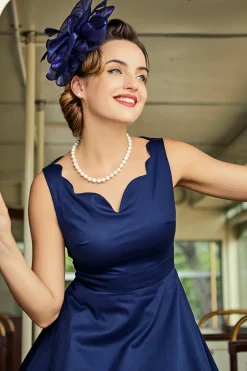 Vestido Swing Marinha