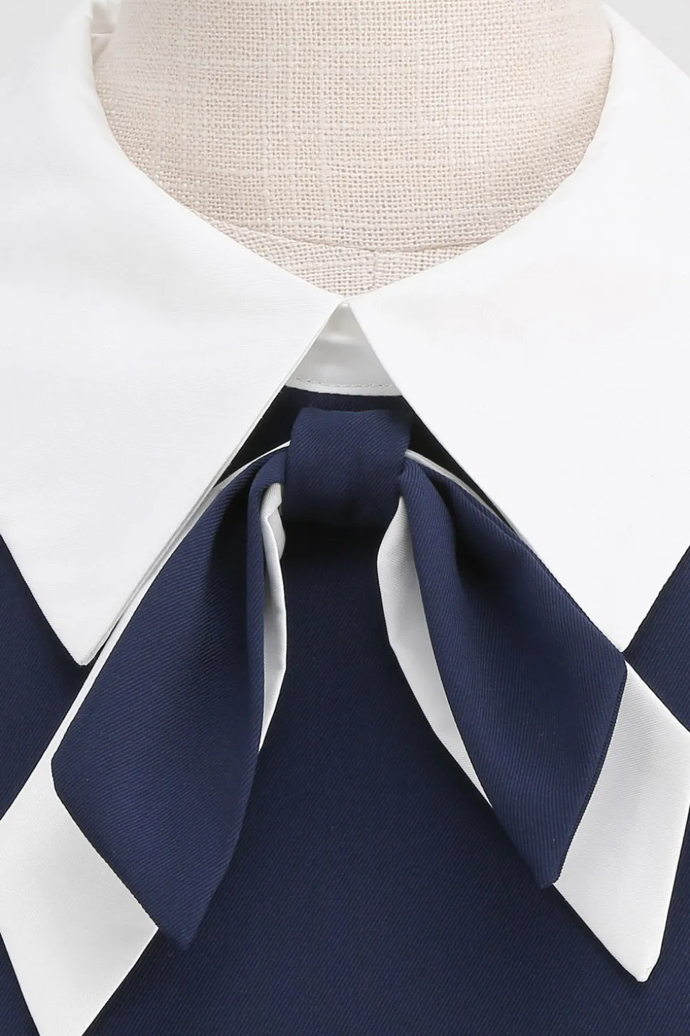 Vestido Vintage Azul Marinha
