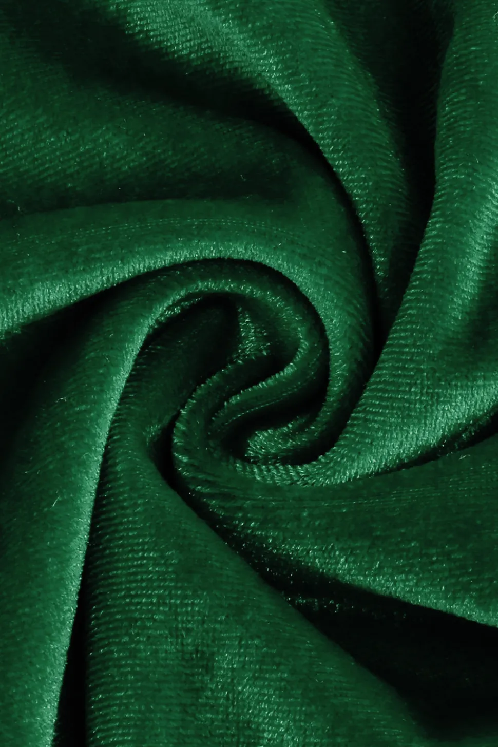 Vestido vintage de veludo verde escuro