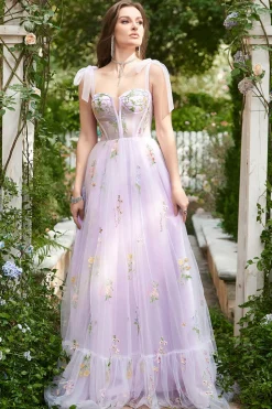Vestidos De Cerimónia Com Bordado Preto