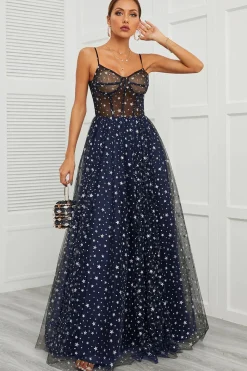 Vestidos de Cerimónia Marinha Longo