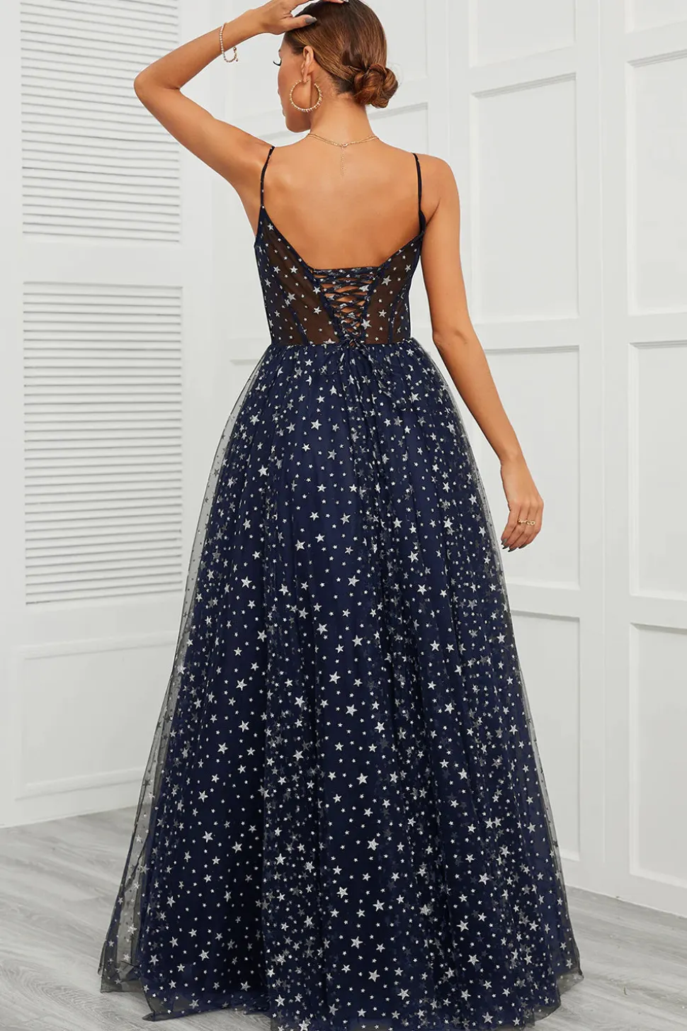 Vestidos de Cerimónia Marinha Longo