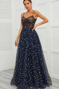 Vestidos de Cerimónia Marinha Longo