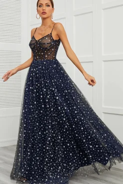 Vestidos de Cerimónia Marinha Longo