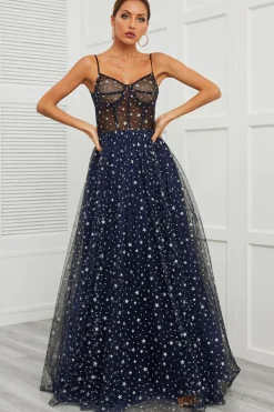 Vestidos de Cerimónia Marinha Longo