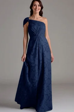 Vestidos Para Casamento Convidada Linha-A Longo Um Ombro