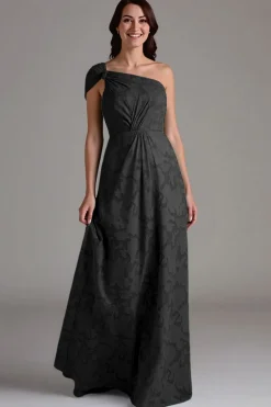 Vestidos Para Casamento Convidada Linha-A Longo Um Ombro