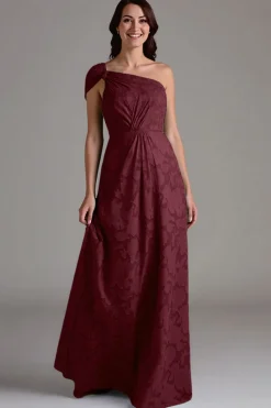 Vestidos Para Casamento Convidada Linha-A Longo Um Ombro