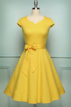 Vintage amarelo