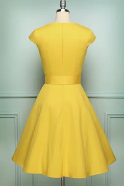 Vintage amarelo
