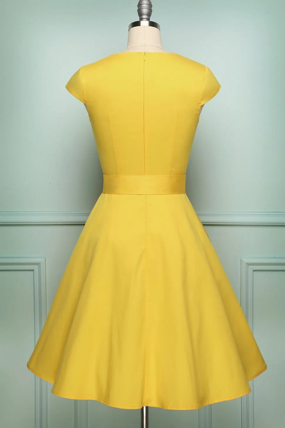 Vintage amarelo