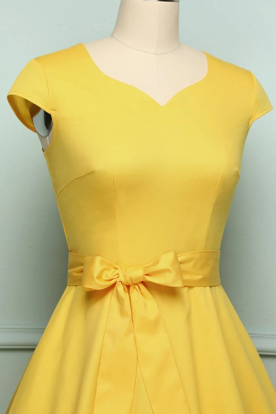 Vintage amarelo