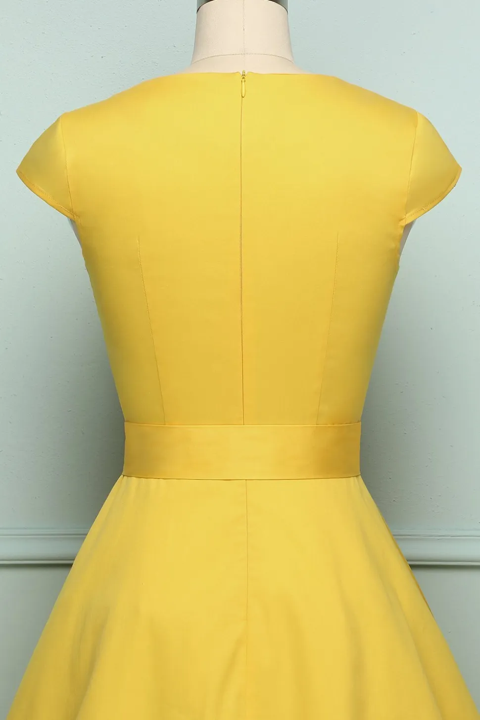Vintage amarelo