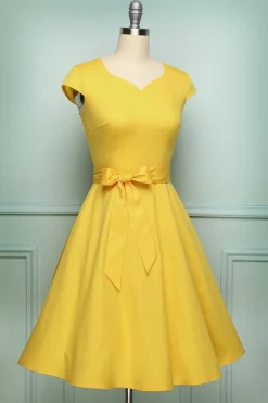 Vintage amarelo