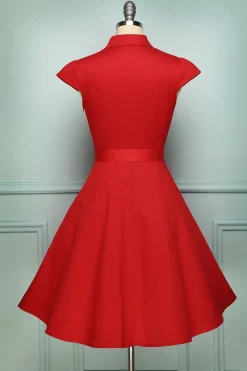 Vintage vermelho dos anos 50