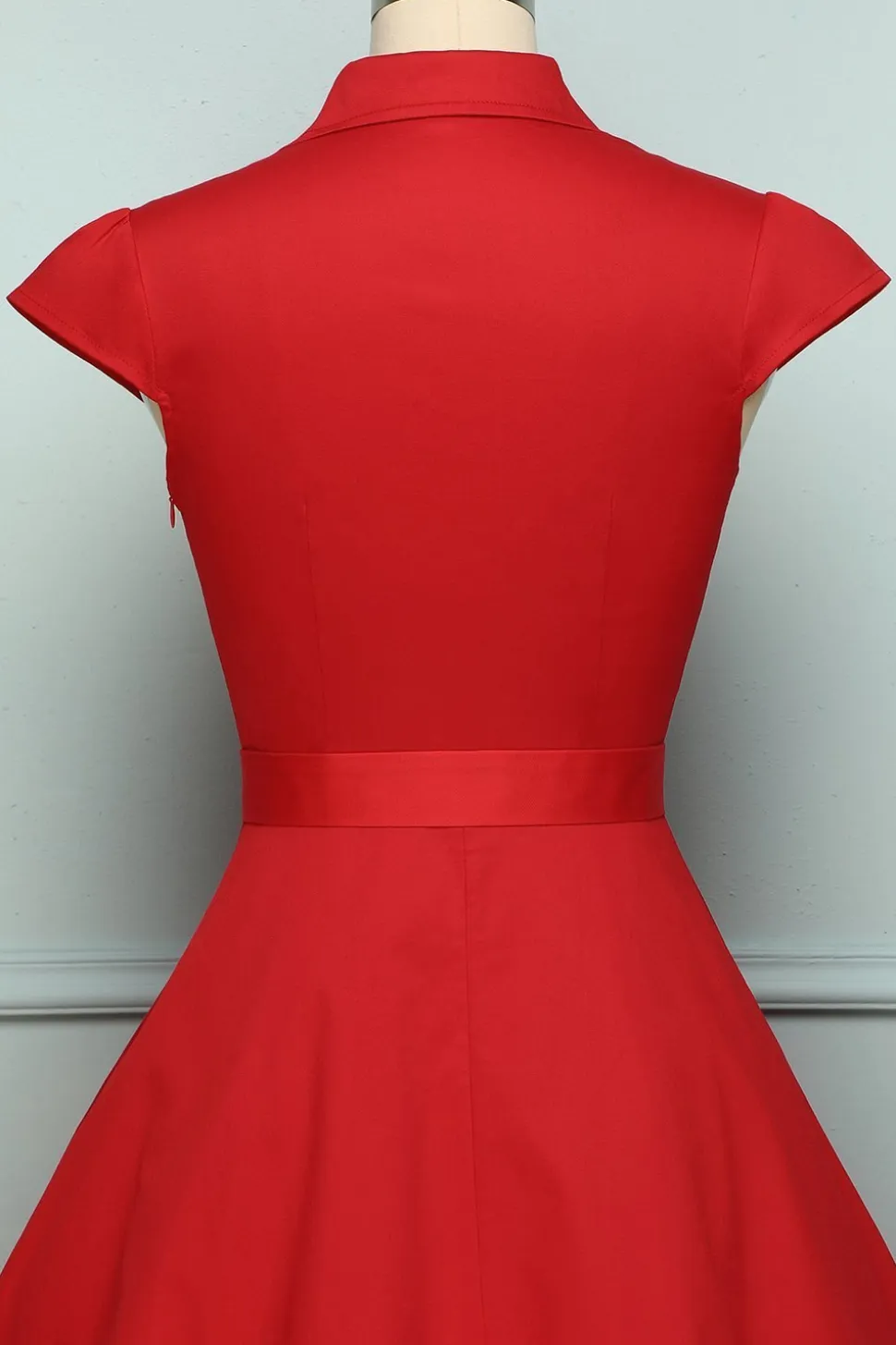 Vintage vermelho dos anos 50