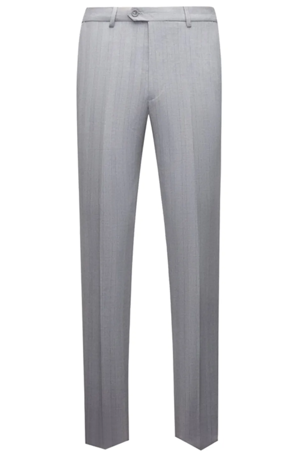 Xaile Cinzento Simples Lapela 3 Peças Conjunto de Terno Masculino