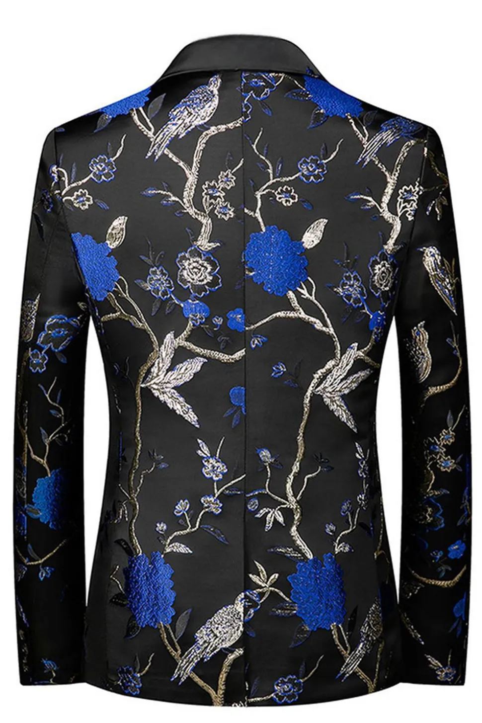 Xaile roxo lapela Jacquard 3 peças homens ternos de baile